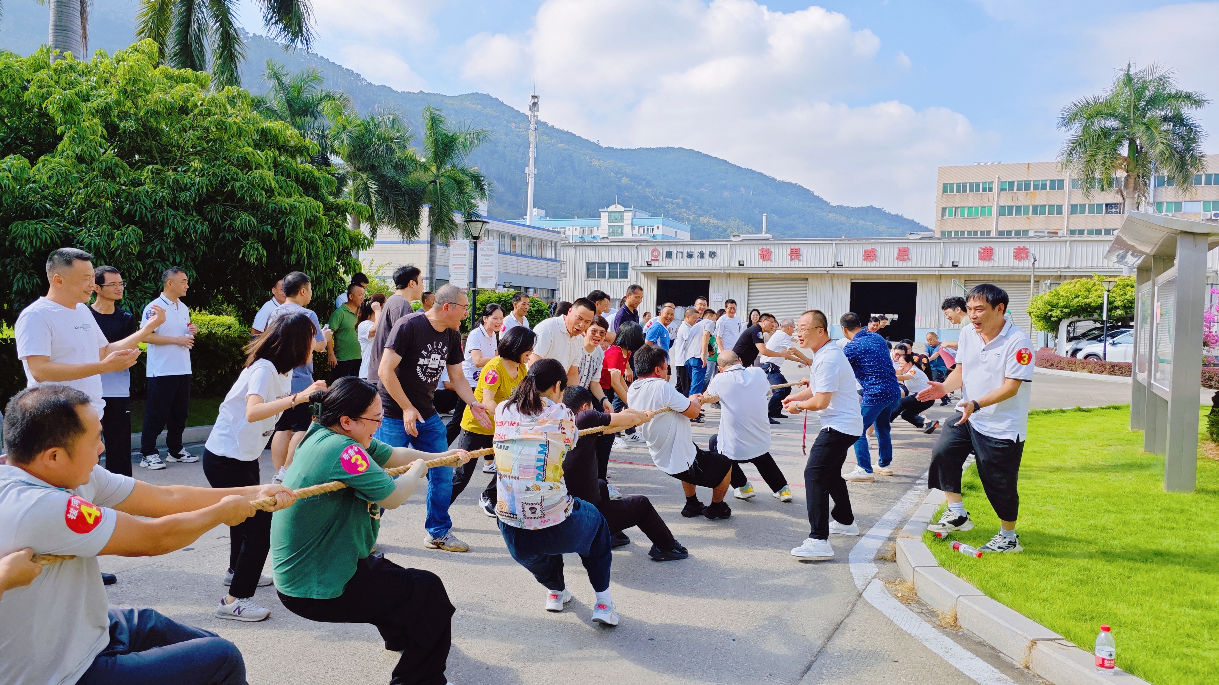 活力綻放·凝聚力量｜廈門標(biāo)準砂開展趣味運動會
